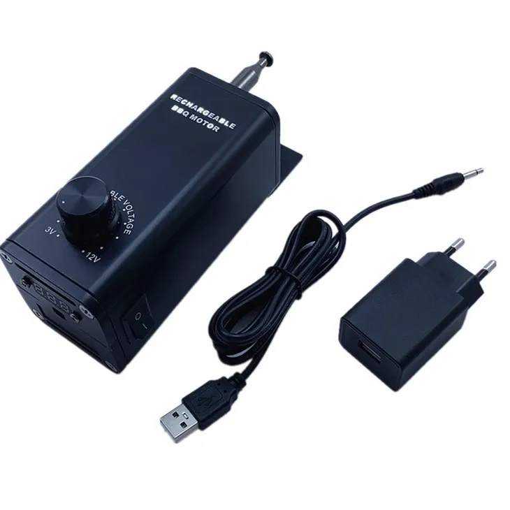 Dobíjecí motor Rotisserie Spit s proměnnou rychlostí