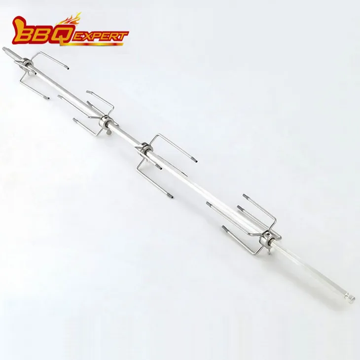 Grilovací grilovací sada se čtyřmi vidlicemi z nerezové oceli